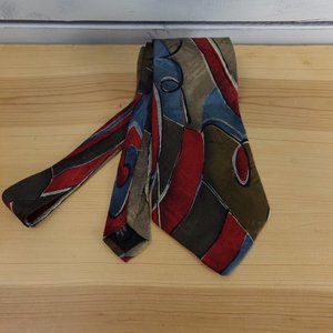 Bugatti 100% Italian Silk Men's 58" X 4" Tie  NWOT